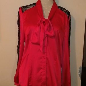 Steve Harvey Hot Pink Blouse